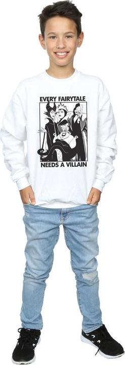 Produktbild Disney Every Fairy Tale Needs A Villain Sweatshirt Jungen (152, 158)