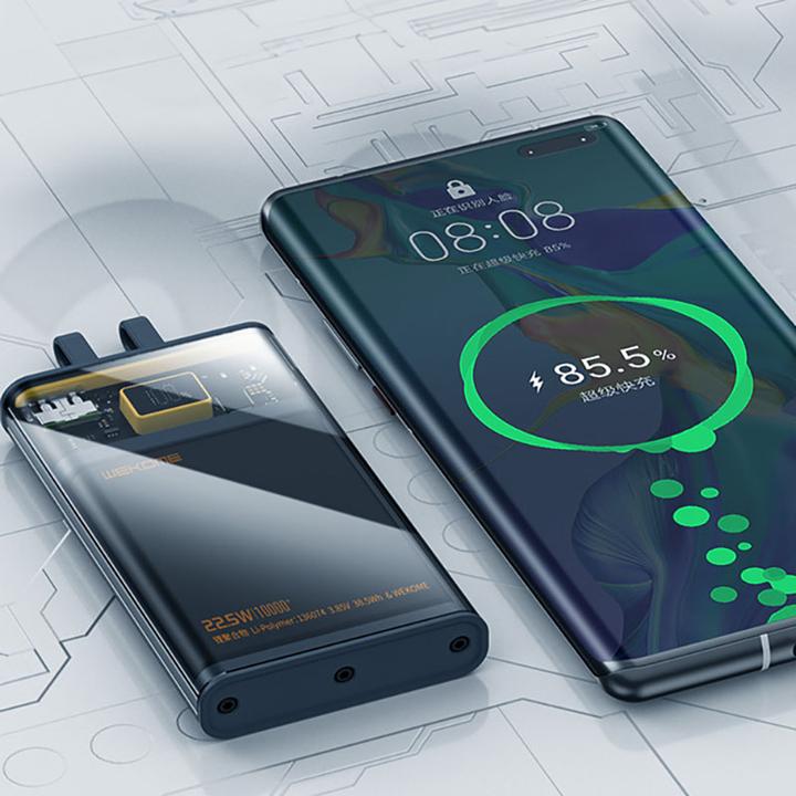 Actual product image Wekome Power bank Super Charging with int (10000 mAh, 20 W)