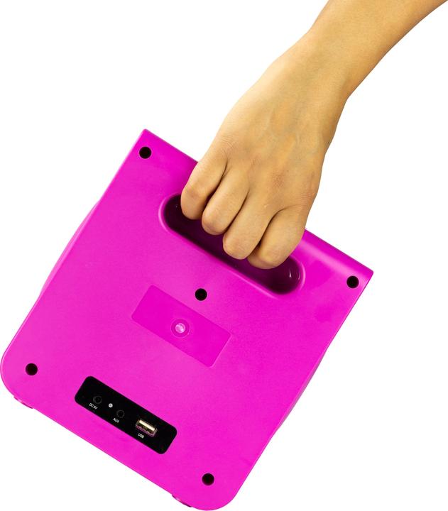 Actual product image PDT RJ SingCube Sing along Bt Speaker-Pk (1x 10 W)