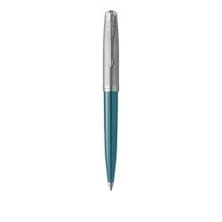 Actual product image Parker Ball pen 51 Teal C.C. M (Teal Blue, 1 x)
