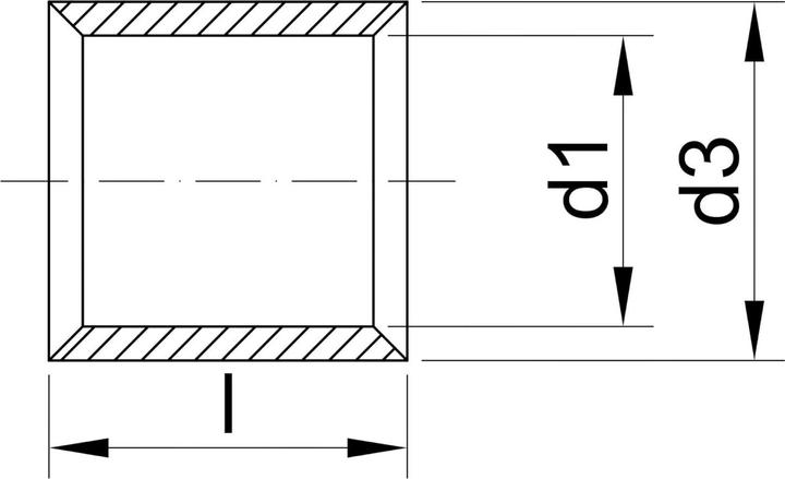 Produktbild Kalitec 10 Stück L2-P Parallelverbinder 10mm² I Verbinder unisoliert I Quetschverbinder blank I Kabe