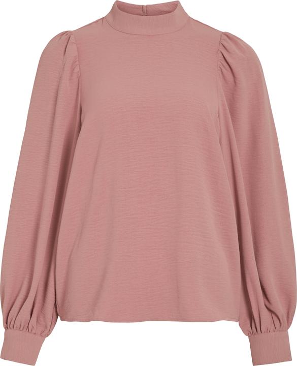 Vila High Neck Oberteil mit langen Ärmeln (40)