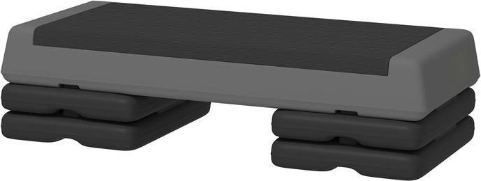 Image du produit Swisshandel24 Fitness-Stepper, 10,5/15,5/20,5cm Höhenverstellbare Steppbrett für Zuhause, Grau