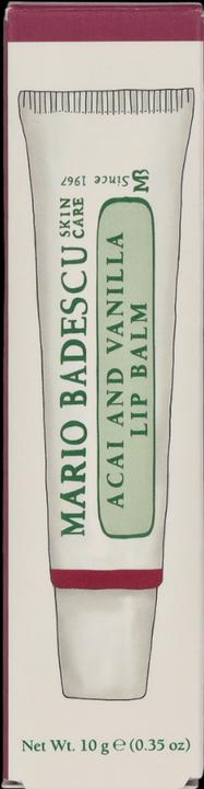 Actual product image Mario Badescu Acai & Vanilla Lip Balm (10 ml)