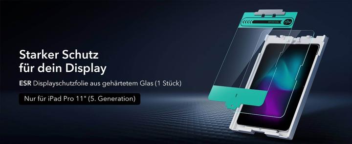 Produktbild ESR Tempered-Glass Displayschutz (1 Stück, iPad Pro 11 2024 (M4))
