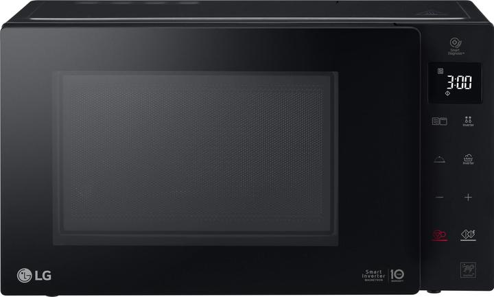 LG Mikrowelle mit Grill Schwarz, Mikrowellenleistung: 1150