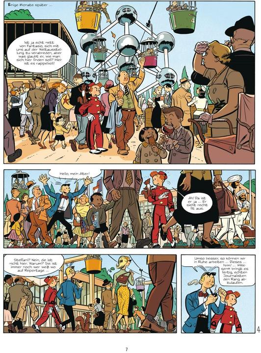 Produktbild Spirou und Fantasio 55: Das Gedächtnis der Zukunft (Benjamin Abitan, Sophie Guerrive, Deutsch)