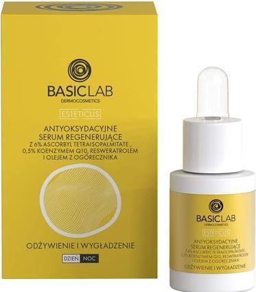 Image du produit BasicLab Sérum Nutrition et Lissage Antioxydant Esteticus R (15 ml)