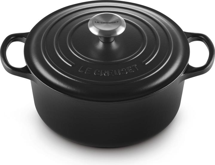 Image du produit Le Creuset Signature (24 cm, Cocotte + faitout, Fonte)