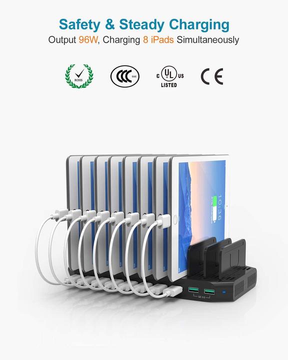 Produktbild Unitek USB-Ladestation (96 W)