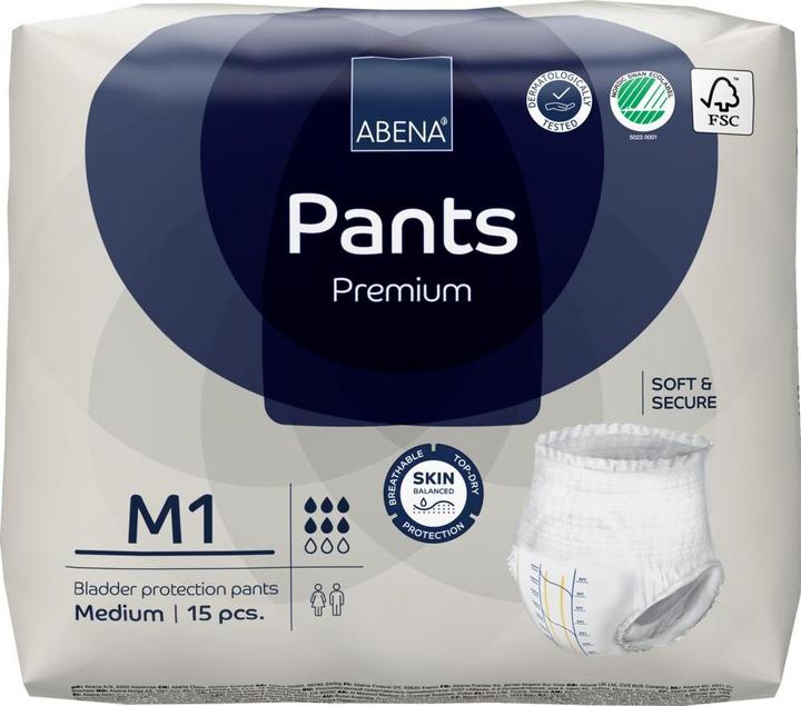 Abena Premium M1 blau (15 x, M)