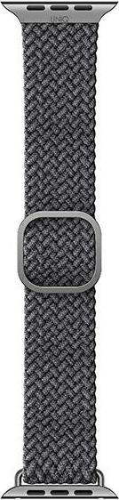 Actual product image Uniq Aspen Bracelet Tresse Apple Watch 44 42mm Gris Granite (Plastic)