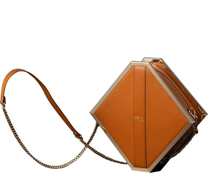 Actual product image Lockink Mysterious Square Kink Bag - brown