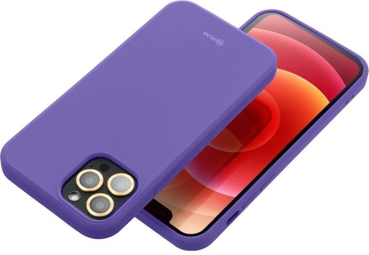 Produktbild Roar Back panel cover case COLORFUL JELLY for SAMSUNG A16 5G purple (Samsung Galaxy A16 5G)
