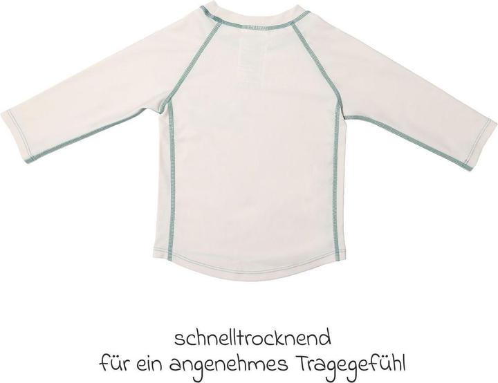 Produktbild La Loona LaLoona Baby-Bademode Bade-Shirt mit UV-Schutz - Krabbe - Offwhite (74)