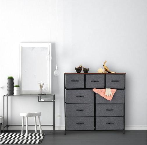 Actual product image Relaxdays Chest of drawers (100 x 30 x 100 cm)