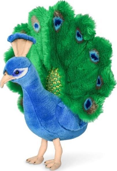 Immagine prodotto Uniring Pavone di peluche (34 cm)