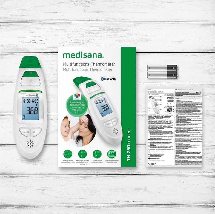 Image du produit Medisana TM 750 (Sans contact, Auriculaire, Front)