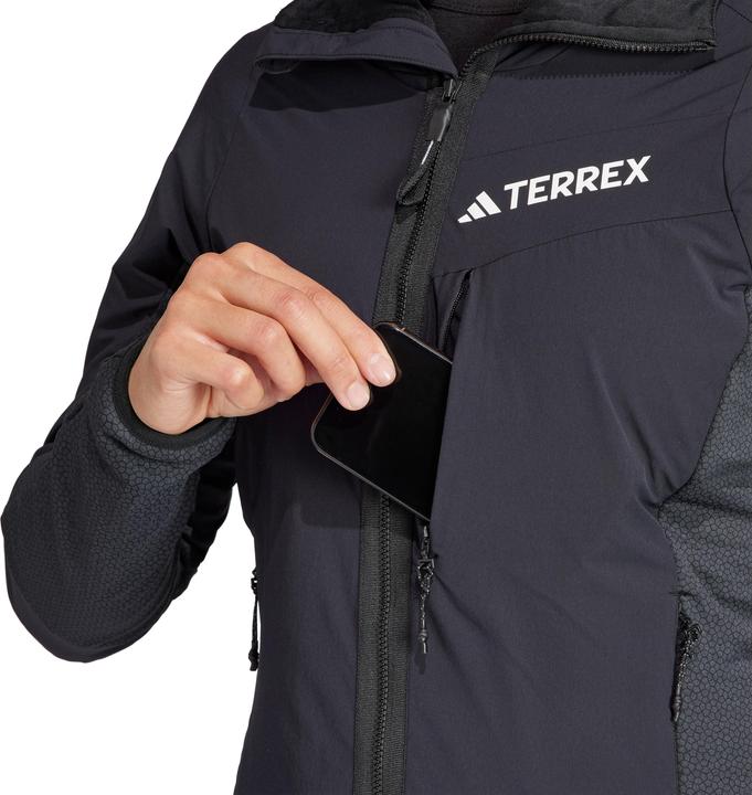 Image du produit adidas Femmes Terrex Techrock Hooded Wind Fleece (XL)