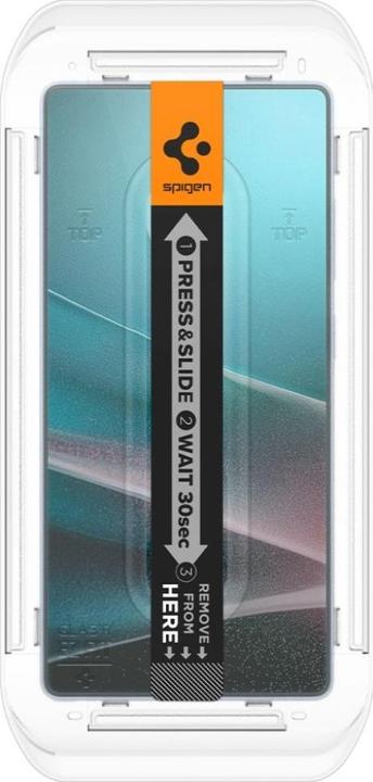 Actual product image Spigen Glass tR EZ Fit HD (Privacy) 2 Pack - Samsung Galaxy S25 Ultra (2 Piece, Samsung Galaxy S25 Ultra)