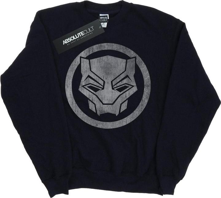 Image du produit - Sweat BLACK PANTHER DISTRESSED ICON - Garçon (152, 158)
