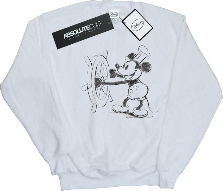 Produktbild Disney Mickey Mouse Steamboat Sketch Sweatshirt (S)