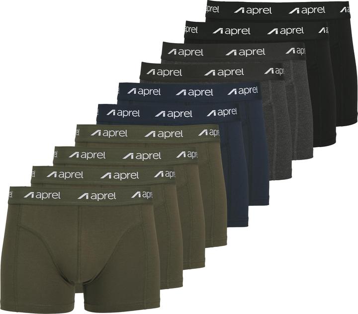 Aprel 10er-pack Boxershorts Boxershorts (3XL, 10er Pack)