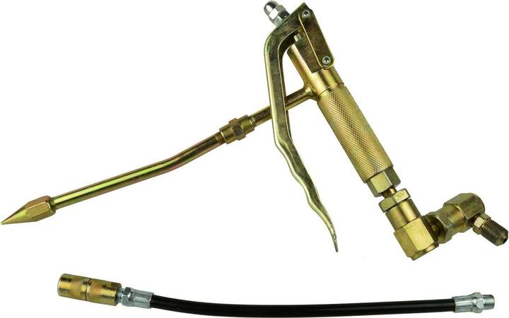 Immagine prodotto GEKO Pistola ad aria compressa con tubo flessibile in metallo/gomma