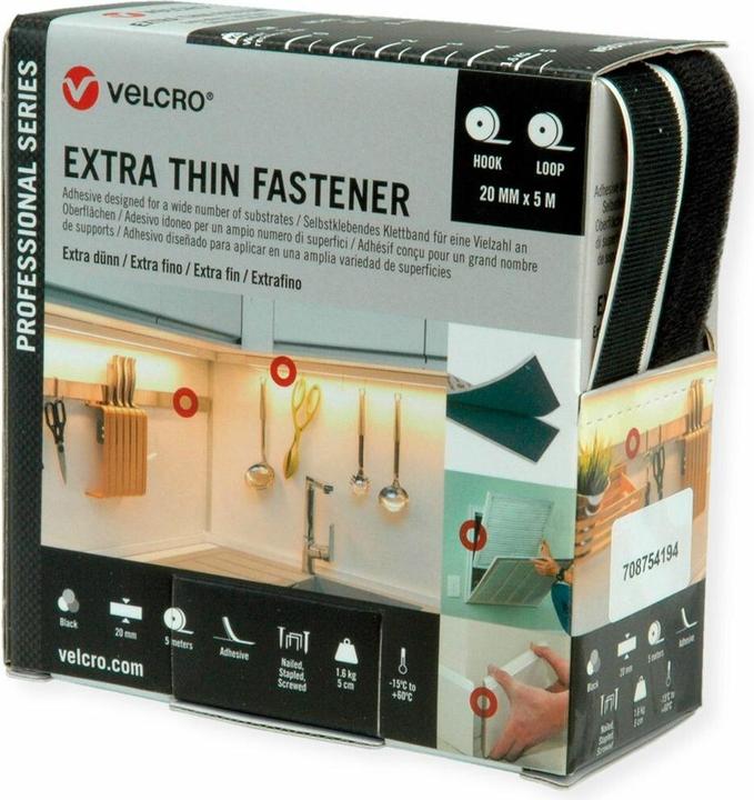 Actual product image Velcro brand Professional brand cable tie (20 mm)