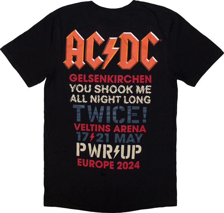 Image du produit AC/DC - T-shirt PWRD-UP GELSENKIRCHEN '24 - Adulte (S)