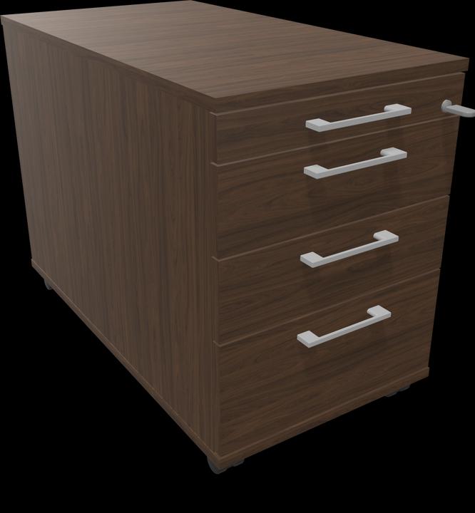 Image du produit Narbutas Caisson à roulettes Optima 8665 (430 x 800 x 594 mm)