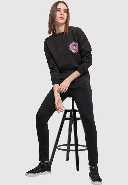 Actual product image Merchcode Ladies Psychadelic Mandala Crewneck (S)