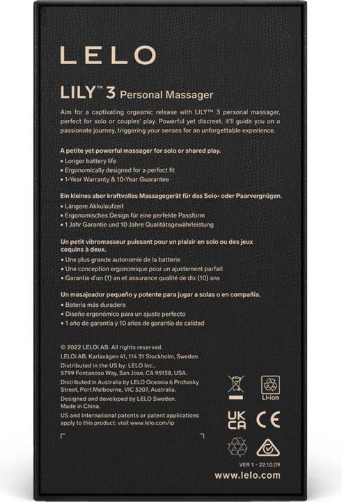 Actual product image LELO Lily 3