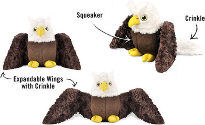 Image du produit P.L.A.Y. Fetching Flock - Aigle (Jouet en peluche chien)