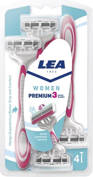 Women Premium 3 Hojas Cuchillas Desechables 4u
