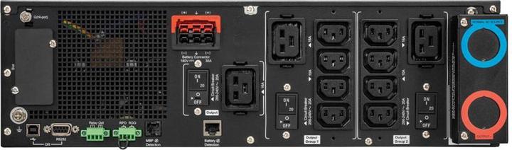 Actual product image Eaton 9SX 5000i RT3U G2 (5000 VA, 5000 W, Online double converter UPS)