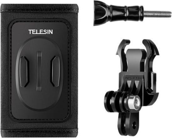 Image du produit Telesin Strap bracket backpack J-Hook mount for sports cameras 360° (GP-BPM-003) (DJI Osmo Action, GoPro)