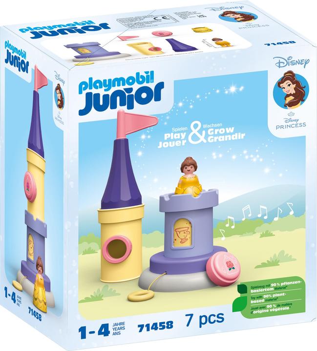 Produktbild Playmobil 1.2.3 & Disney: Belles Spielturm (71458, Playmobil Junior)