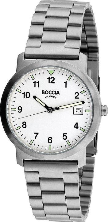 Actual product image Boccia 3630-02 Mens Titanium Watch 37mm 5ATM (Analogue wristwatch, 37 mm)