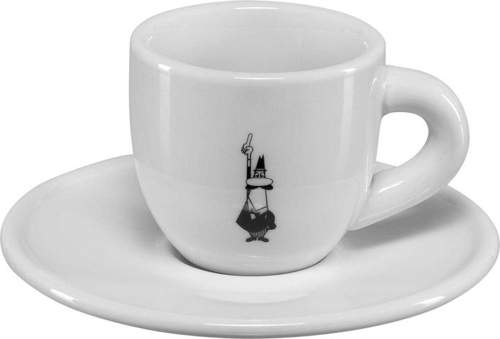 Bialetti Mokatasse & Untersetzer Omino (80 ml, 1 x)