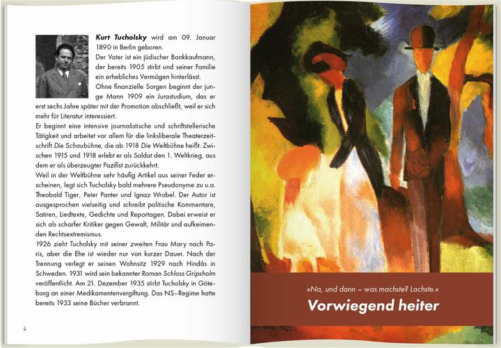 Actual product image Ja, das möchste! (German, Kampenwand Publishing House, Kurt Tucholsky, 2020)