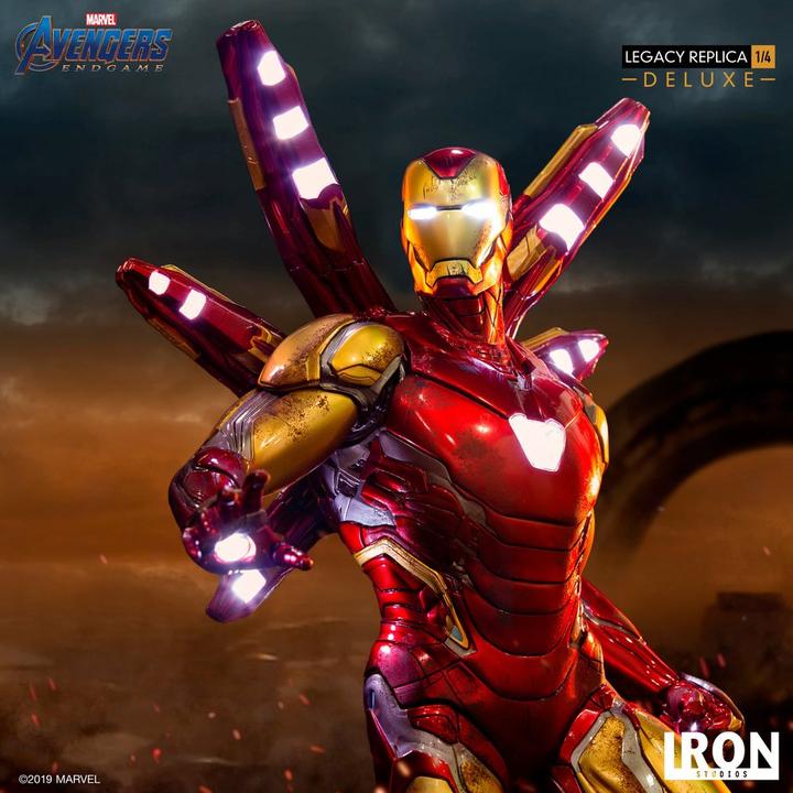 Produktbild Iron Studios Avengers: Endgame Legacy Replica Statue 1/4 Iron Man Mark LXXXV Deluxe Version 84 cm