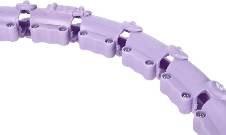 Actual product image One Hula Hop OHA02 with weight purple (39 cm)