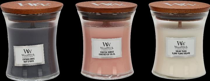 Actual product image WoodWick 3 Mini Jar Giftset Floral