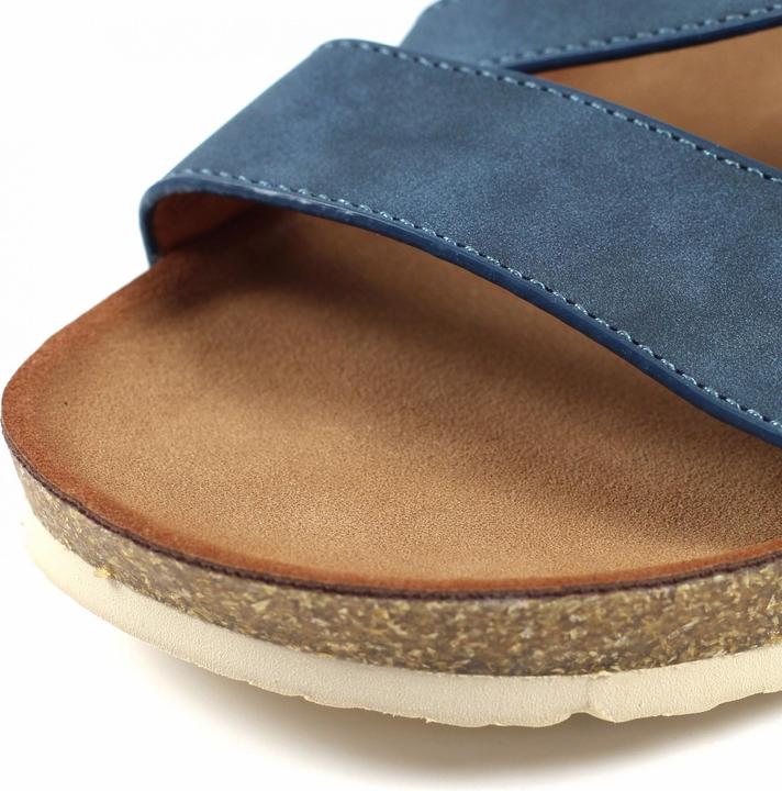 Actual product image Lunar Womens/Ladies Cluster Wedge Sandals (41)