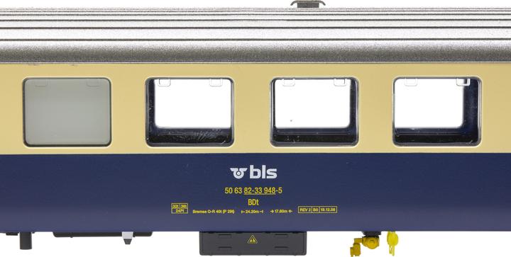Immagine prodotto ESU BLS Bt 948 auto blu/beige per il controllo del treno Ep.V