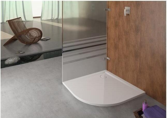 Actual product image Hoesch Quarter-circle shower tray MUNA m AR 1000x1000x30mm white