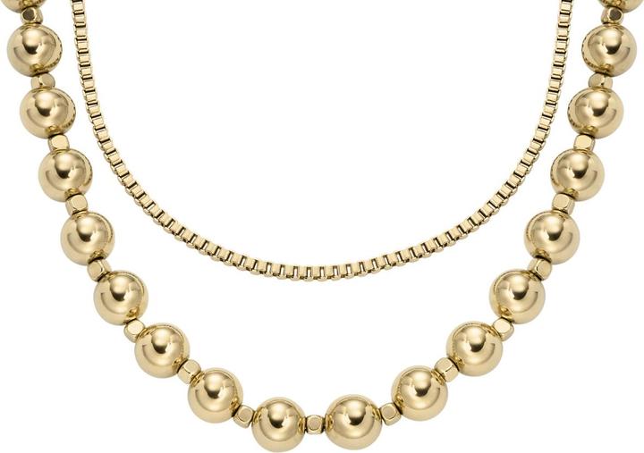 Actual product image Fossil Jewelry Necklace (Stainless steel)