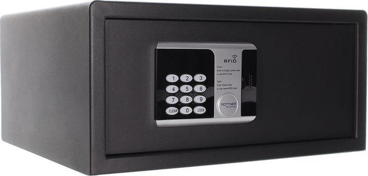 Produktbild Rottner Elektronik Möbeltresor RFID Lap Elektronikschloss anthrazit (26 l)