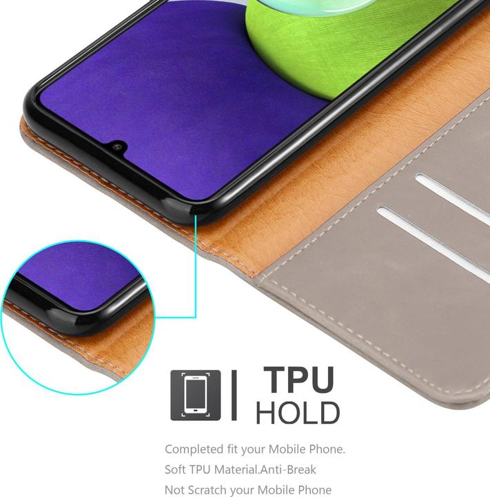 Image du produit Cadorabo Pochette Luxury Book (Samsung Galaxy M22, Samsung Galaxy A22, Samsung Galaxy A32)